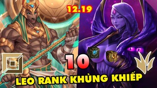 TOP 10 vị tướng leo rank KHỦNG KHIẾP nhất ở 5 vị trí trong LMHT 12.19