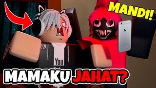 SEKARANG MAMAHKU YANG GALAK? DIA SAMPE GOSONG DONG! 🤣 | Roblox Weird Strict Mom