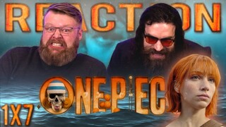 One Piece (NETFLIX) 1x7 REACTION!! "The Girl with the Sawfish Tattoo"