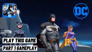 Batman, Batgirl & Catwoman! DC Worlds Collide Gameplay Part 1 iOS Android