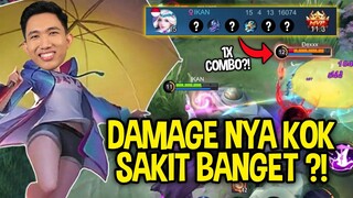 MOONTON DIEM2 BUFF DAMAGE NYA KAGURA?! - Mobile Legends