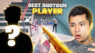 ROLEX REACTS to BEST SHOTGUN PLAYER | PUBG MOBILE