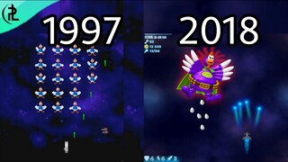 Chicken Invaders Game Evolution [1997-2018]