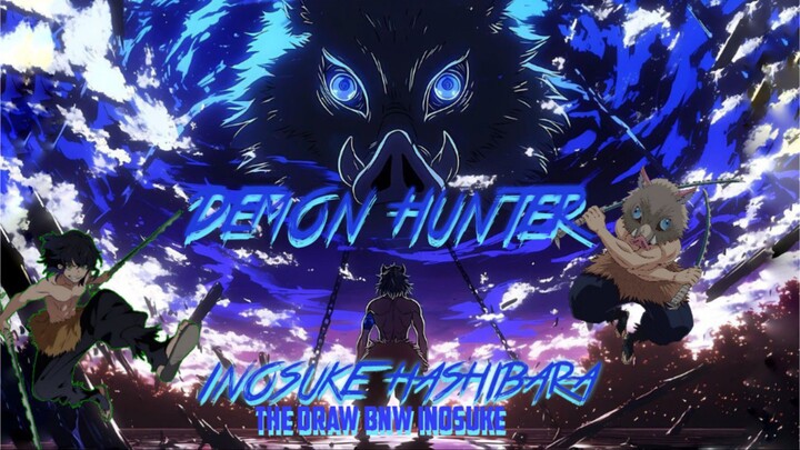 Anime sketch |drawing Inosuke Hashibira from Demon Slayer | Draw anime | Anime drawing