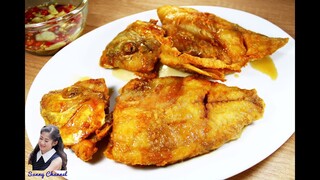 ปลาทับทิมทอดน้ำปลา : Deep Fried Red Tilapia Fish with Fish Sauce l Sunny Channel