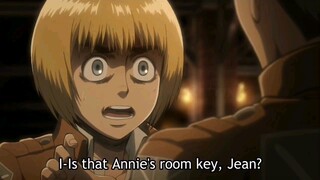 ARMIN FINALLY GOT ANNIE'S ROOM KEY😏