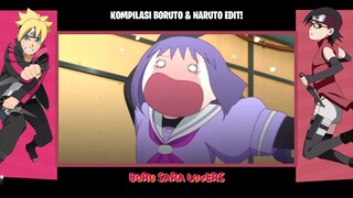 Momen Boruto dan Murid Akademi! Kompilasi Boruto & Naruto Edit!