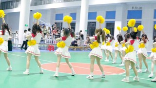 Film pendek pertunjukan cheerleader malam bola basket lulusan Fakultas Teknik Kontrol