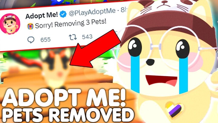 😭ADOPT ME REMOVING THESE PETS FOREVER!😢👋(PLAYERS SAD) NEW UPDATE! +LEAKS ROBLOX