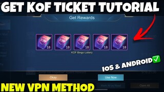 TOMORROW EVENT! GET KOF TICKETS TRICK | NEW EVENT KOF TRICK - NEW EVENT MOBILE LEGENDS