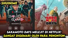 SAKAMOTO DAYS DAPAT PERINGKAT 2 SETELAH SQUID GAME