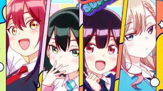 【中日字幕/芳文社/OP完整版】坏女孩 Bad Girl OP「すーぱーびっぐらぶ！」/ 天狼群