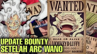 BOUNTY terbaru kru topi jerami & cross guild setelah arc wano - BERITA ANIME