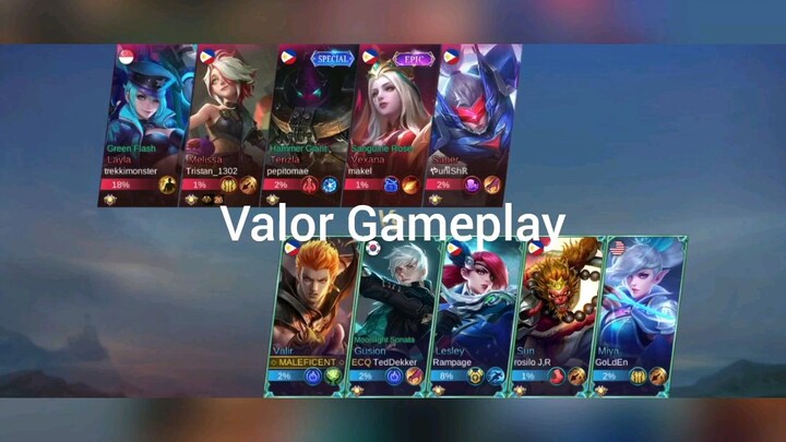 Mobile Legends : Valir Gameplay