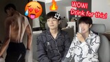 Reacting to Bodybuilder Shirtless Boys with Drunk Boyfriend💓Chinese Tiktok(Douyin) [Gay Couple BL]