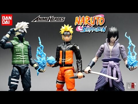 Bandai Coleção NARUTO Anime Heroes Review BR / DiegoHDM