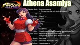 Team Kyo : Athena Asamiya 😲🔥 | KOF ALLASTAR |