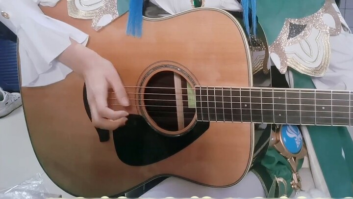 The dormitory cos Wendy played and sang "If you suddenly think of me", this time the taste is right~