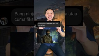 Ninja itu beneran ada atau cuma fiksi? REAL nya kayak gimana? #shorts