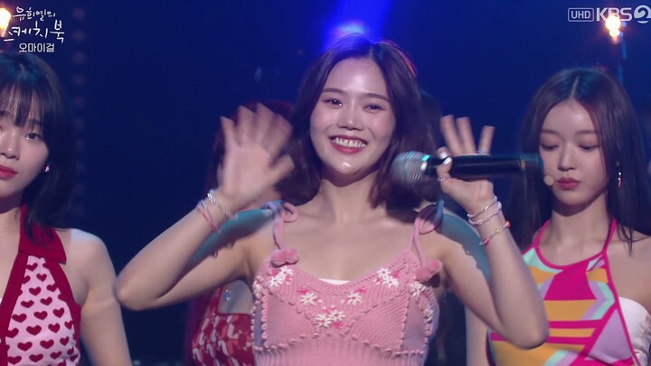 【4K LIVE】Oh My Girl - Dolphin + Dun Dun Dance (210820 KBS2 UHD Sketchbook)