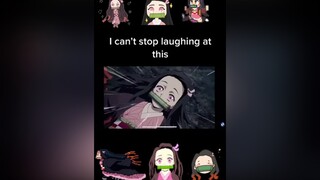 fyp foryou foryoupage fypシ demonslayer nezuko funny anime tanjiro