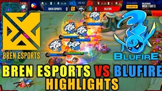 BREN ESPORTS VS BLUFIRE HIGHLIGHTS | MPL-PH SEASON 6