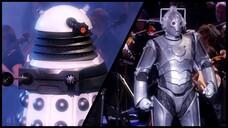 Dalek and Cybermen action in: 'Doctor Who at the Proms' (2010)