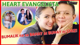 HEART EVANGELISTA, BUMALIK na sa BAHAY at BUHAY ni CHIZ ESCUDERO!