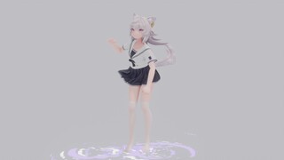 Animasi|Virtual YouTuber Umy Menari Memakai Seragam SMA Wanita