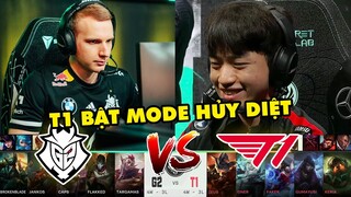 [MSI 2022] Highlight G2 vs T1: Faker bật mode hủy diệt | G2 Esports vs T1 Esports | Vòng Hỗn Chiến