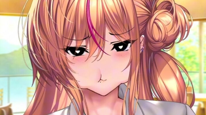 (Mengerucutkan bibir)