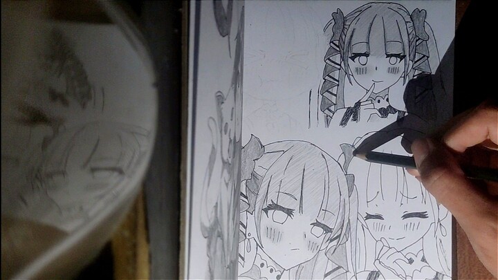 beutiful waifu💜 🤍 ❤