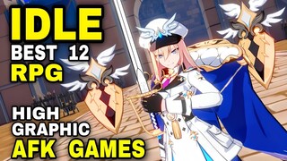 Top 12 Best IDLE Android games (AFK game) | best Gacha RPG game for mobile & iOS