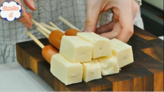 Xúc xích phô mai, chả phô mai,... phần 3 #mukbang
