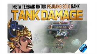 TANK DAMAGE - Solusi AMPUH biar gak Bergantung sama HYPER BEBAN - Mobile Legends