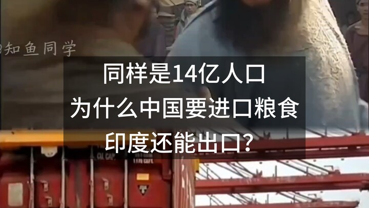 Cùng là 1,4 tỷ dân, tại sao Trung Quốc phải nhập khẩu lương thực trong khi Ấn Độ lại có thể xuất khẩ