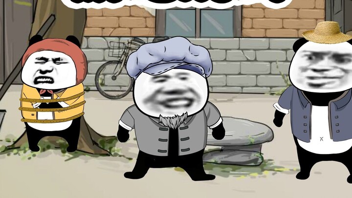 I was caught eating roast chicken, so I pretended to be my grandpa