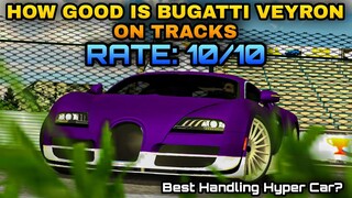 Another best car on track | Bugatti Veyron has the best handling in Car Parking Multiplayer Update