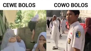 COWO CEWE KETIKA BOLOS