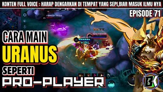 CARA MAIN URANUS ALA PRO PLAYER 🔴 URANUS TUTORIAL 2024.URANUS BEST BUILD 2024.MLBB/MOBILE LEGENDS