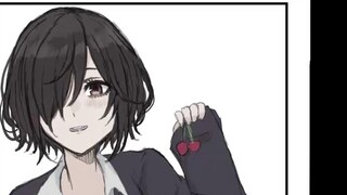 Gravity-related childhood sweethearts also have a naughty side. Komagami-chan is so cute with her un