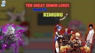 Ten Great Demon Lords React To Rimuru | Part - 4 | Tensura | GCRV