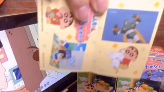 Day and night at the Nohara family~~ Unboxing of the entire set of Crayon Shin-chan food toys and ca