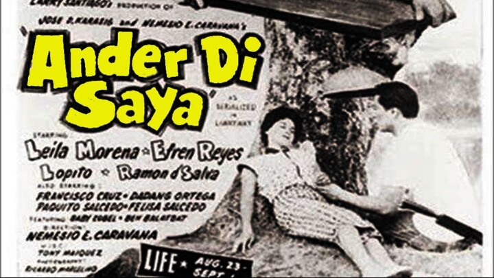 Ander Di Saya 1954 Excerpt Comedy Film Philippines