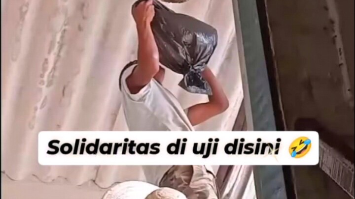 Solidaritas di uji disini🤣