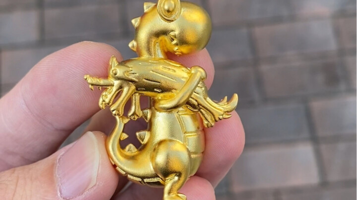 Why does the dinosaur carry the wolf?