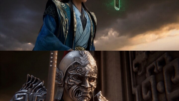 หานลี่กับหวังหลิงเข้าเมืองแล้ว! ทหารยาม: ท่านผู้อาวุโส เชิญทางนี้เร็วเข้า/ไอ้คนป่ามาจากไหนกันเนี่ย
