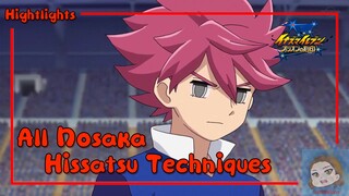 รวมท่าไม้ตายทั้งหมดของ โนซากะ ยูมะ | Inazuma Eleven Ares & Orion