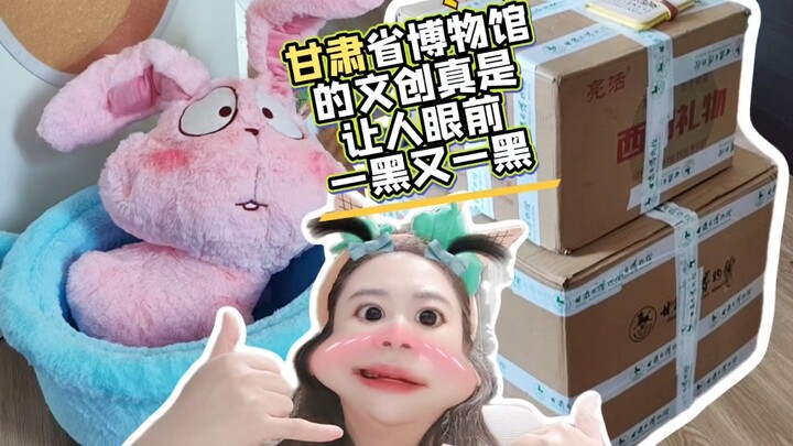 甘肃省博物馆奇奇怪怪可可爱爱的文创开箱 主打一个精神状态良好