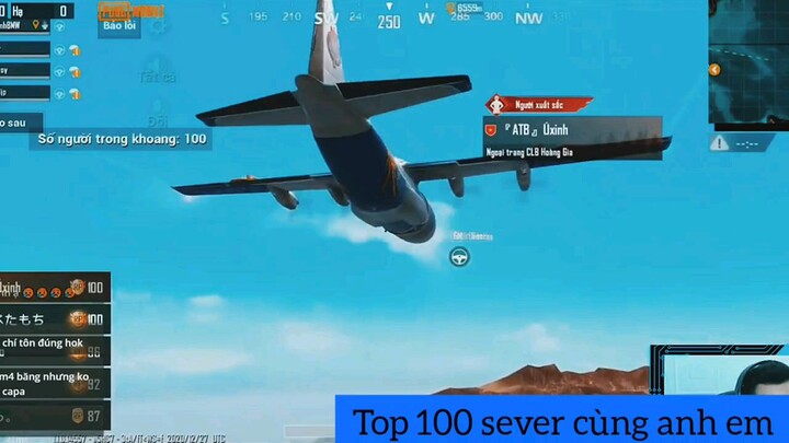 top 100 sever cùng anh em